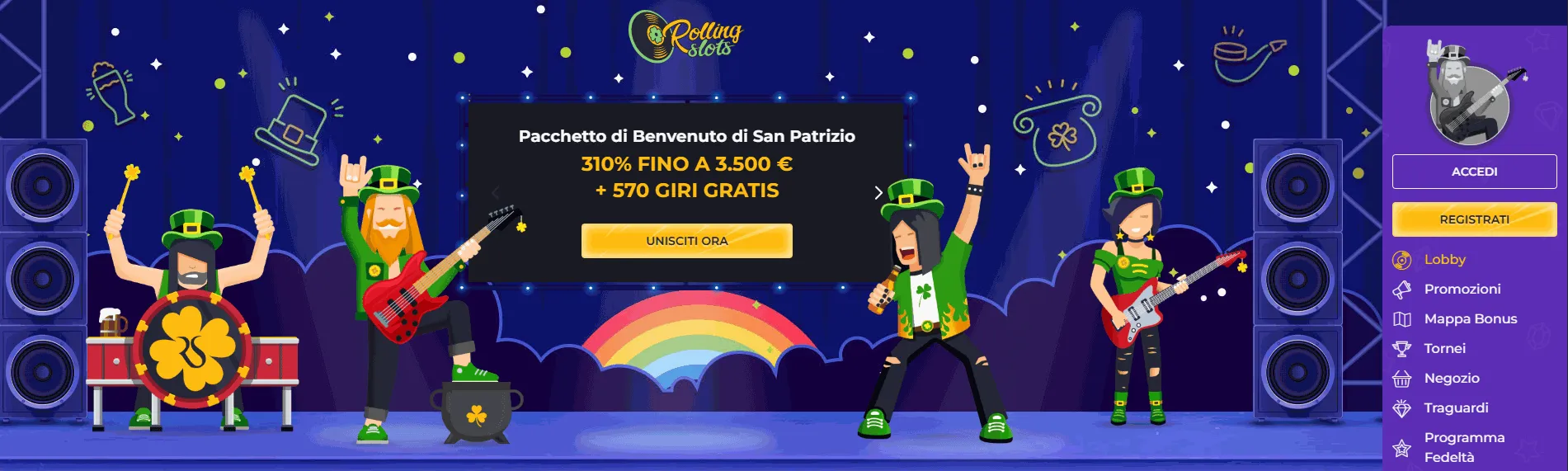 rolling slots casino it